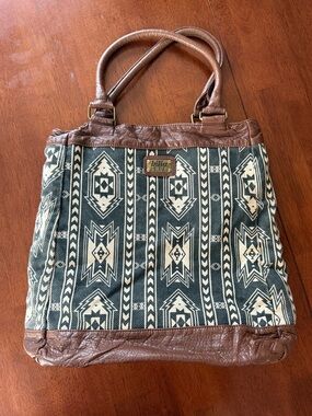 Vintage Billabong Aztec Tote Bag